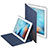 Apple iPad 4用手帳型 レザーケース スタンド L03 アップル ネイビー