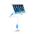 Apple iPad 4用スタンドタイプのタブレット クリップ式 フレキシブル仕様 T41 アップル ブルー
