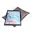 Apple iPad 4用高品質ソフトベルベットポーチバッグ ケース アップル グレー