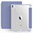 Apple iPad Air 4 10.9 (2020)用手帳型 レザーケース スタンド カバー H03 アップル ラベンダーグレー
