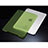 Apple iPad Air用極薄ケース クリア透明 プラスチック アップル グリーン
