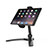 Apple iPad Air用スタンドタイプのタブレット クリップ式 フレキシブル仕様 K08 アップル ブラック