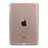 Apple iPad Mini 2用極薄ソフトケース シリコンケース 耐衝撃 全面保護 クリア透明 アップル グレー
