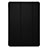 Apple iPad Mini 2用手帳型 レザーケース スタンド L05 アップル ブラック