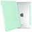 Apple iPad Mini 2用手帳型 レザーケース スタンド L06 アップル グリーン