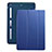 Apple iPad Mini 3用手帳型 レザーケース スタンド L05 アップル ネイビー