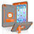 Apple iPad Mini 3用ハイブリットバンパーケース スタンド プラスチック 兼シリコーン カバー YJ1 アップル オレンジ