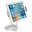 Apple iPad Mini 3用スタンドタイプのタブレット クリップ式 フレキシブル仕様 K03 アップル ホワイト