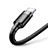 Apple iPad Mini用USBケーブル 充電ケーブル C07 アップル ブラック