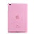 Apple iPad Mini用極薄ケース クリア透明 プラスチック アップル ピンク