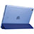 Apple iPad Pro 10.5用手帳型 レザーケース スタンド アップル ネイビー