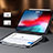 Apple iPad Pro 12.9 (2018)用手帳型 レザーケース スタンド L01 アップル ブラック