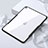 Apple iPad Pro 12.9 (2018)用極薄ソフトケース シリコンケース 耐衝撃 全面保護 クリア透明 カバー アップル ブラック
