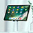 Apple iPad Pro 12.9 (2020)用極薄ソフトケース シリコンケース 耐衝撃 全面保護 クリア透明 H01 アップル 