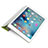 Apple iPad Pro 9.7用レザーケース 手帳型 スタンド 質感もマット アップル グリーン