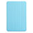 Apple iPad Pro 9.7用レザーケース 手帳型 スタンド 質感もマット アップル ブルー