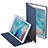 Apple iPad Pro 9.7用手帳型 レザーケース スタンド L02 アップル ネイビー