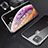 Apple iPhone 11用ケース 高級感 手触り良い アルミメタル 製の金属製 360度 フルカバーバンパー 鏡面 カバー M02 アップル シルバー