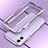 Apple iPhone 11用ケース 高級感 手触り良い アルミメタル 製の金属製 バンパー カバー アップル パープル