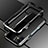Apple iPhone 11用ケース 高級感 手触り良い アルミメタル 製の金属製 バンパー カバー アップル ブラック