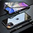 Apple iPhone 11用ケース 高級感 手触り良い アルミメタル 製の金属製 360度 フルカバーバンパー 鏡面 カバー M06 アップル ブラック