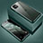 Apple iPhone 11用ケース 高級感 手触り良い アルミメタル 製の金属製 360度 フルカバーバンパー 鏡面 カバー T01 アップル グリーン