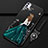 Apple iPhone 11用シリコンケース ソフトタッチラバー バタフライ ドレスガール ドレス少女 カバー M01 アップル グリーン