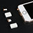 Apple iPhone 11用アンチ ダスト プラグ キャップ ストッパー Lightning USB J05 アップル ローズゴールド