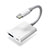 Apple iPhone 11 Pro用Lightning to USB OTG 変換ケーブルアダプタ H01 アップル ホワイト