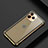 Apple iPhone 11 Pro用ケース 高級感 手触り良い アルミメタル 製の金属製 バンパー カバー T01 アップル ゴールド