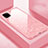 Apple iPhone 11 Pro用ハイブリットバンパーケース プラスチック 鏡面 カバー T06 アップル ピンク