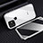 Apple iPhone 11 Pro Max用ケース 高級感 手触り良い アルミメタル 製の金属製 360度 フルカバーバンパー 鏡面 カバー M03 アップル ホワイト