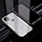 Apple iPhone 11 Pro Max用ケース 高級感 手触り良い アルミメタル 製の金属製 360度 フルカバーバンパー 鏡面 カバー M02 アップル シルバー
