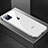 Apple iPhone 11 Pro Max用ケース 高級感 手触り良い アルミメタル 製の金属製 360度 フルカバーバンパー 鏡面 カバー M04 アップル シルバー