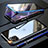 Apple iPhone 11 Pro Max用ケース 高級感 手触り良い アルミメタル 製の金属製 360度 フルカバーバンパー 鏡面 カバー M12 アップル ネイビー