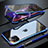 Apple iPhone 11 Pro Max用ケース 高級感 手触り良い アルミメタル 製の金属製 360度 フルカバーバンパー 鏡面 カバー M10 アップル ネイビー