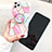 Apple iPhone 11 Pro Max用ハイブリットバンパーケース プラスチック パターン 鏡面 アップル ピンク