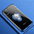 Apple iPhone 11 Pro Max用極薄ソフトケース シリコンケース 耐衝撃 全面保護 クリア透明 アンド指輪 マグネット式 C01 アップル ネイビー
