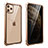 Apple iPhone 11 Pro Max用ケース 高級感 手触り良い アルミメタル 製の金属製 360度 フルカバーバンパー 鏡面 カバー M15 アップル 