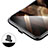 Apple iPhone 11 Pro Max用アンチ ダスト プラグ キャップ ストッパー Lightning USB H02 アップル ブラック