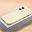 Apple iPhone 12 Mini用ハードケース プラスチック 質感もマット カバー QC1 アップル ゴールド
