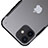 Apple iPhone 12 Mini用ハイブリットバンパーケース クリア透明 プラスチック 鏡面 カバー アップル 