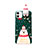 Apple iPhone 12 Mini用シリコンケース ソフトタッチラバー クリスマス カバー S02 アップル 