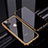 Apple iPhone 12 Pro用ケース 高級感 手触り良い アルミメタル 製の金属製 360度 フルカバーバンパー 鏡面 カバー T06 アップル ゴールド