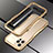 Apple iPhone 12 Pro用ケース 高級感 手触り良い アルミメタル 製の金属製 バンパー カバー T03 アップル ゴールド