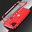 Apple iPhone 12 Pro用ケース 高級感 手触り良い アルミメタル 製の金属製 バンパー カバー N01 アップル レッド