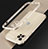 Apple iPhone 12 Pro用ケース 高級感 手触り良い アルミメタル 製の金属製 バンパー カバー N01 アップル 