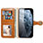 Apple iPhone 12 Pro用手帳型 レザーケース スタンド カバー N02 アップル 