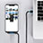 Apple iPhone 12 Pro Max用USBケーブル 充電ケーブル D11 アップル ブラック