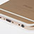 Apple iPhone 12 Pro Max用アンチ ダスト プラグ キャップ ストッパー Lightning USB J03 アップル ホワイト